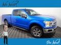 Velocity Blue 2019 Ford F150 XLT SuperCab 4x4