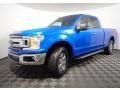 Velocity Blue - F150 XLT SuperCab 4x4 Photo No. 8