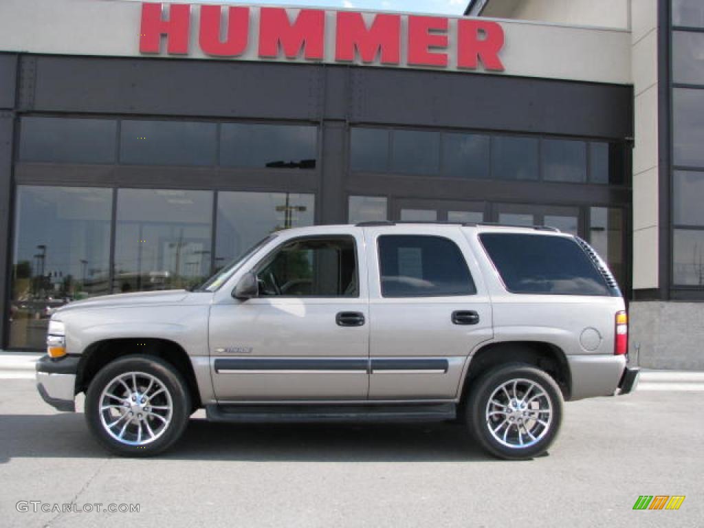 2003 Tahoe LS 4x4 - Light Pewter Metallic / Gray/Dark Charcoal photo #1