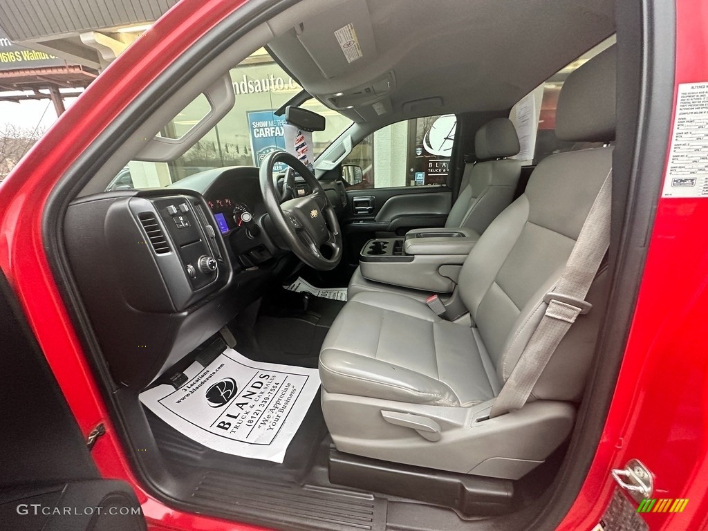 2015 Silverado 2500HD WT Regular Cab 4x4 - Victory Red / Jet Black/Dark Ash photo #6