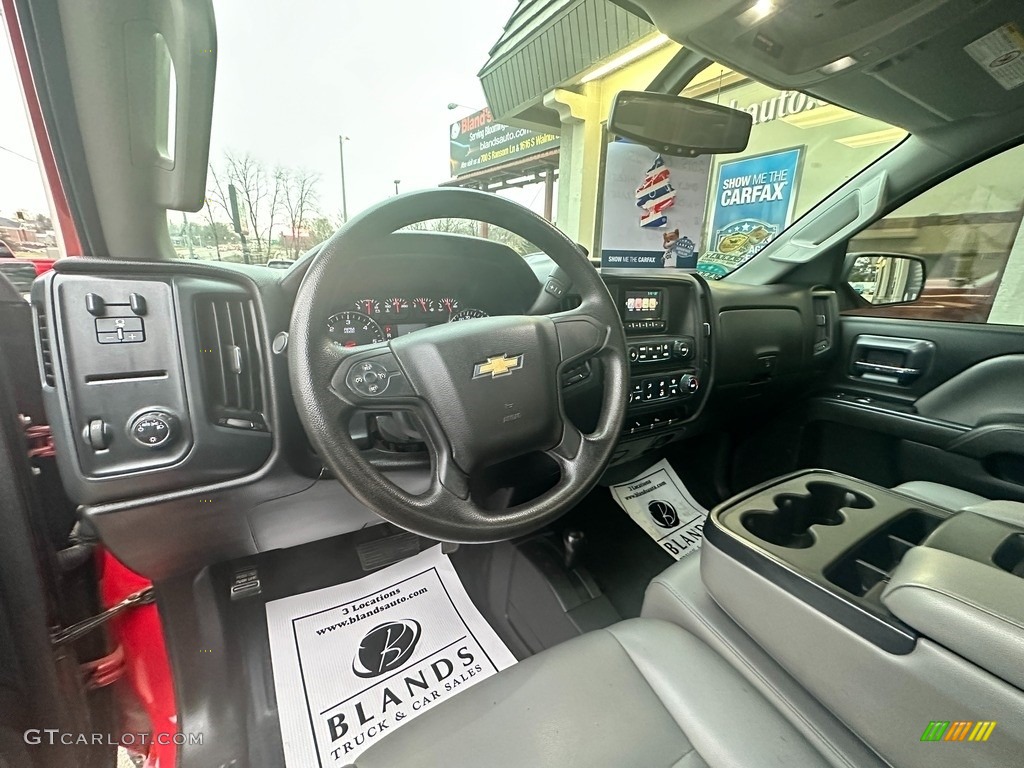 2015 Silverado 2500HD WT Regular Cab 4x4 - Victory Red / Jet Black/Dark Ash photo #12