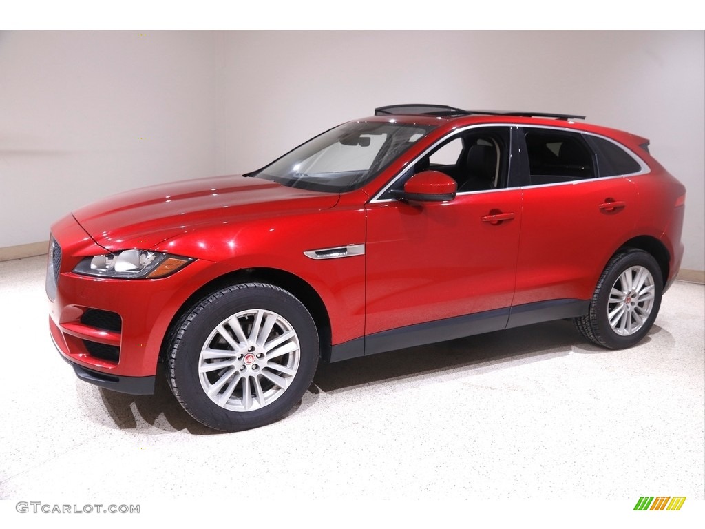 Firenze Red Metallic 2020 Jaguar F-PACE 30t Prestige Exterior Photo #145564358