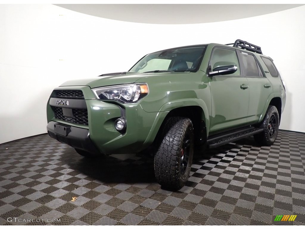 2020 4Runner TRD Pro 4x4 - Army Green / Black photo #9