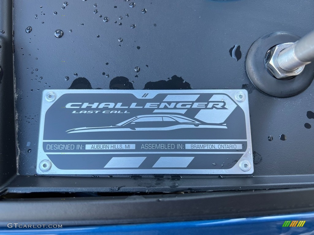 2023 Dodge Challenger R/T Scat Pack Shaker Marks and Logos Photos