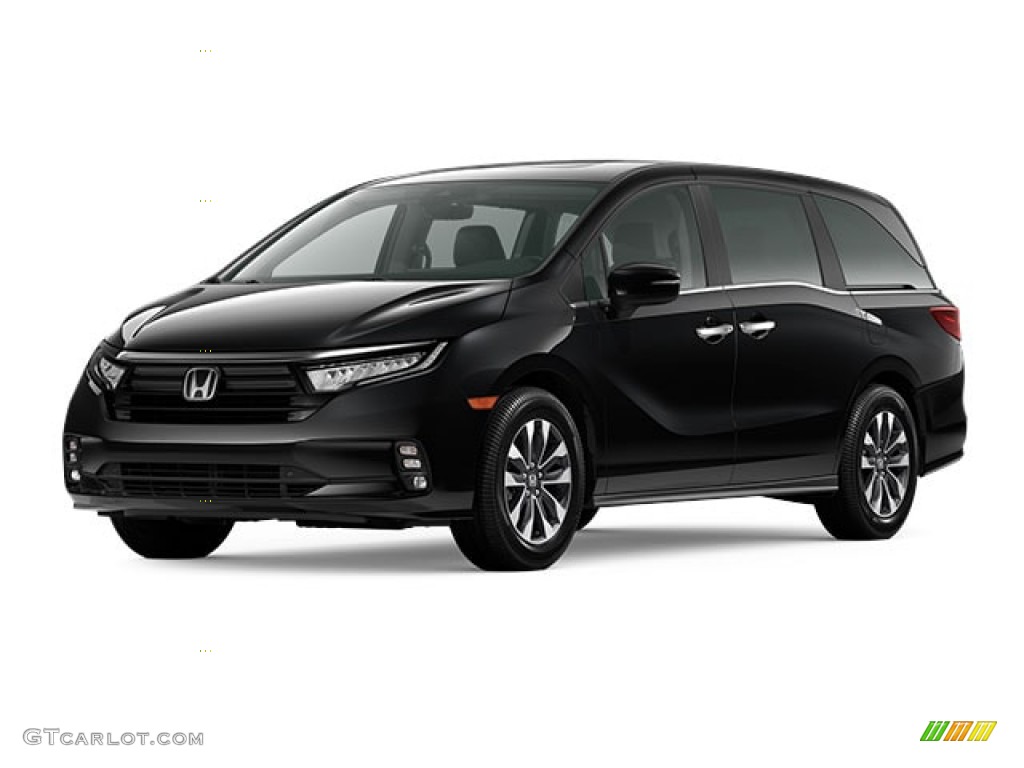 2023 Odyssey EX-L - Crystal Black Pearl / Black photo #41