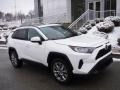 Super White 2019 Toyota RAV4 XLE AWD