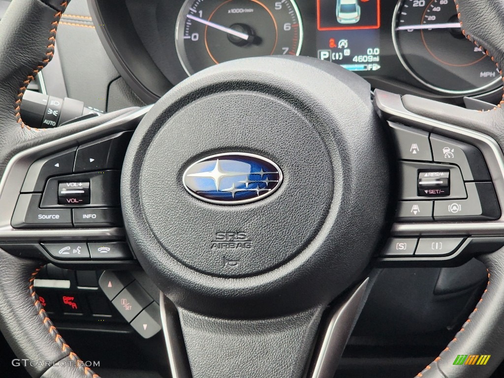 2023 Subaru Crosstrek Limited Black Steering Wheel Photo #145567091