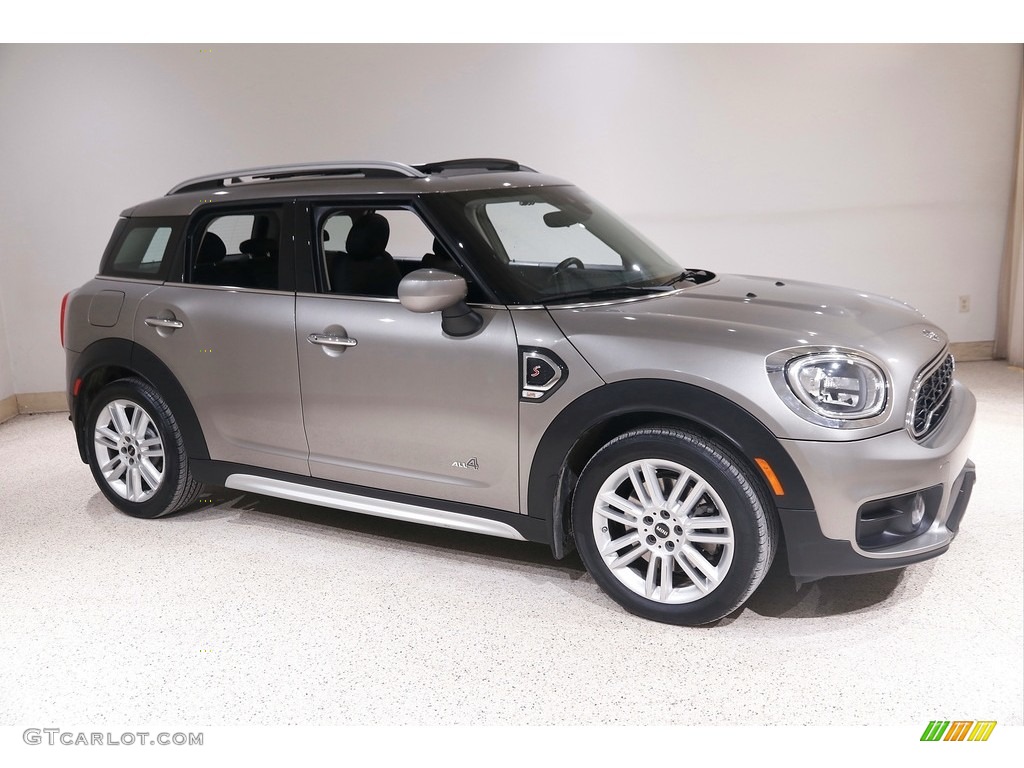 2020 Countryman Cooper S All4 - Melting Silver Metallic / Carbon Black photo #1