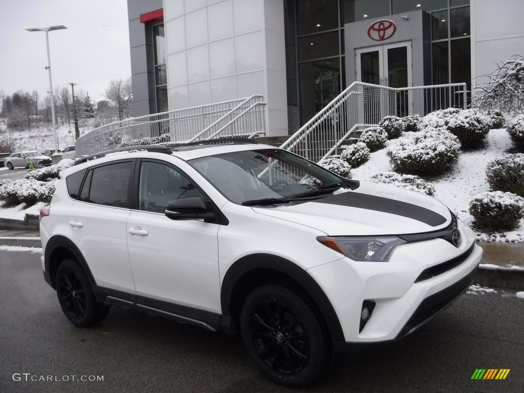 2018 RAV4 Adventure AWD - Super White / Ash photo #1