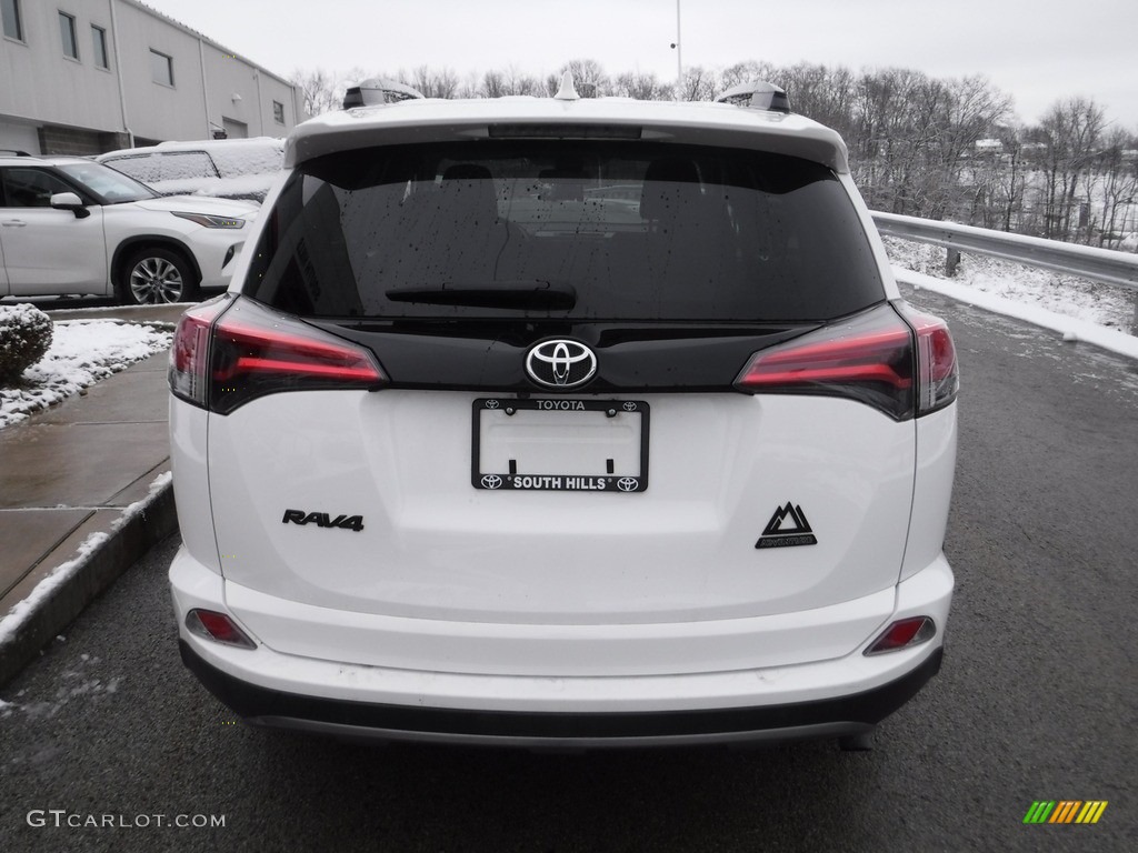 2018 RAV4 Adventure AWD - Super White / Ash photo #8