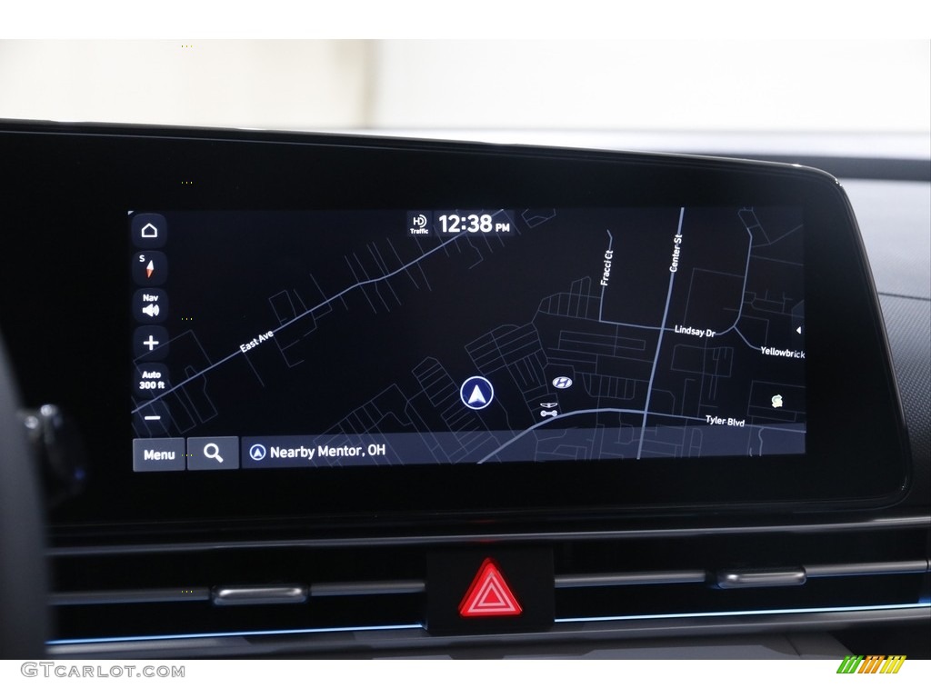 2023 Elantra Limited Hybrid - Electric Shadow / Medium Gray photo #10