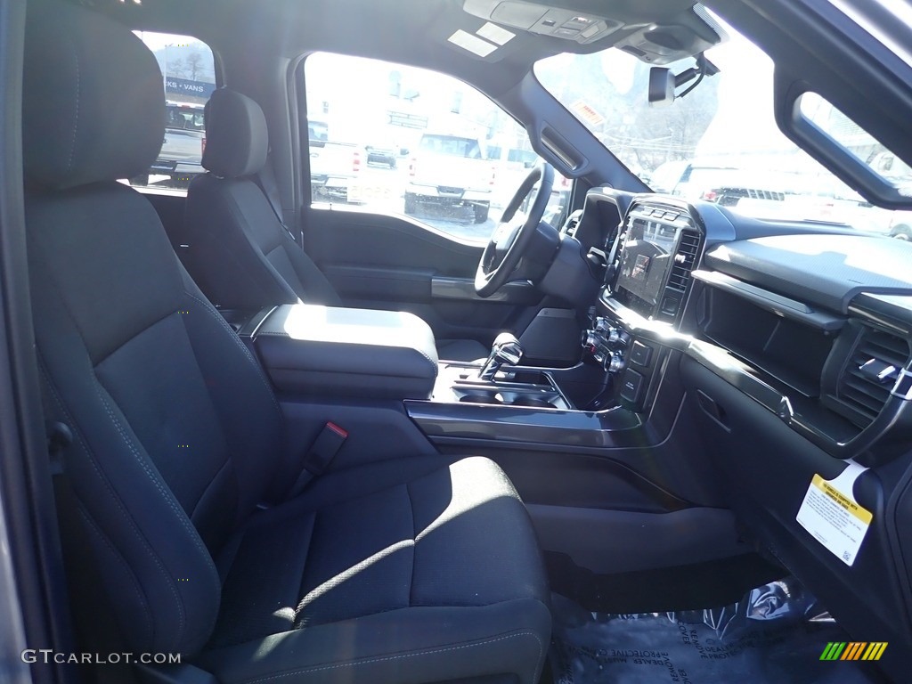 2023 F150 XLT SuperCrew 4x4 - Iconic Silver Metallic / Black photo #11