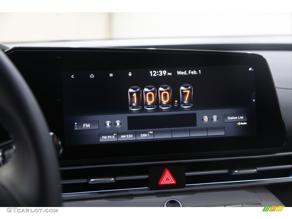 2023 Elantra Limited Hybrid - Electric Shadow / Medium Gray photo #12