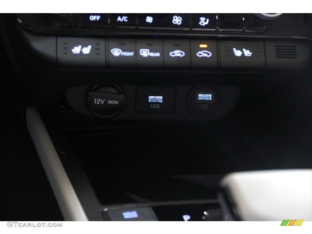 2023 Elantra Limited Hybrid - Electric Shadow / Medium Gray photo #17