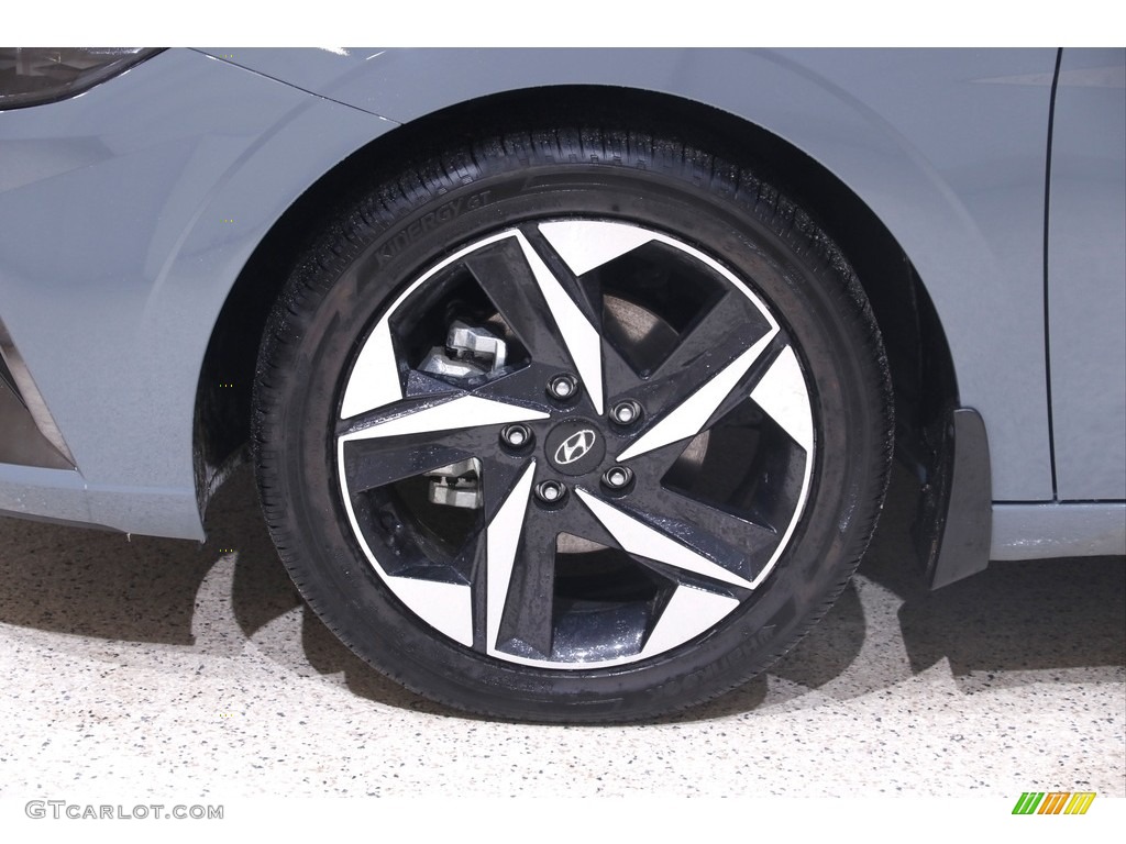 2023 Elantra Limited Hybrid - Electric Shadow / Medium Gray photo #24