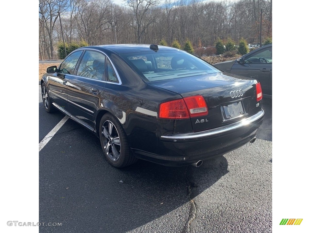 2004 A8 L 4.2 quattro - Brilliant Black / Black photo #3