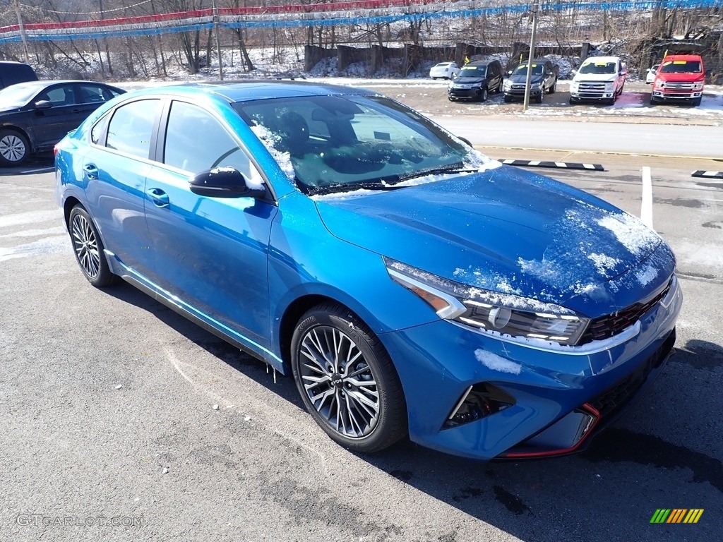 2023 Forte GT-Line - Sporty Blue / Black photo #2