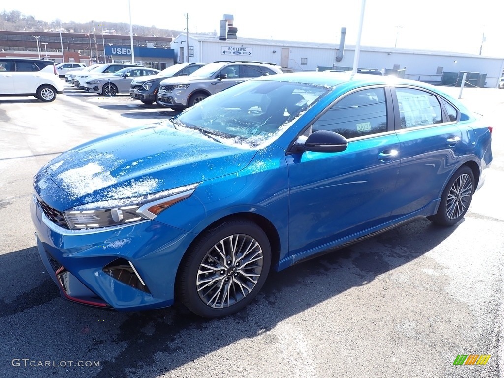 2023 Forte GT-Line - Sporty Blue / Black photo #4