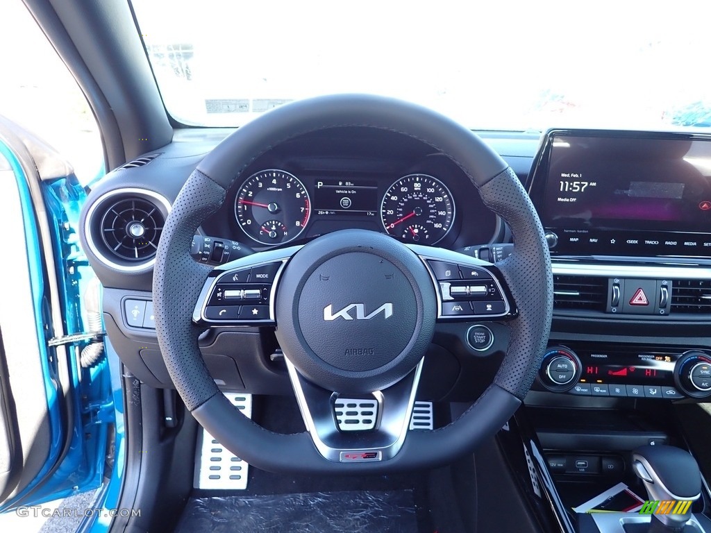 2023 Forte GT-Line - Sporty Blue / Black photo #19