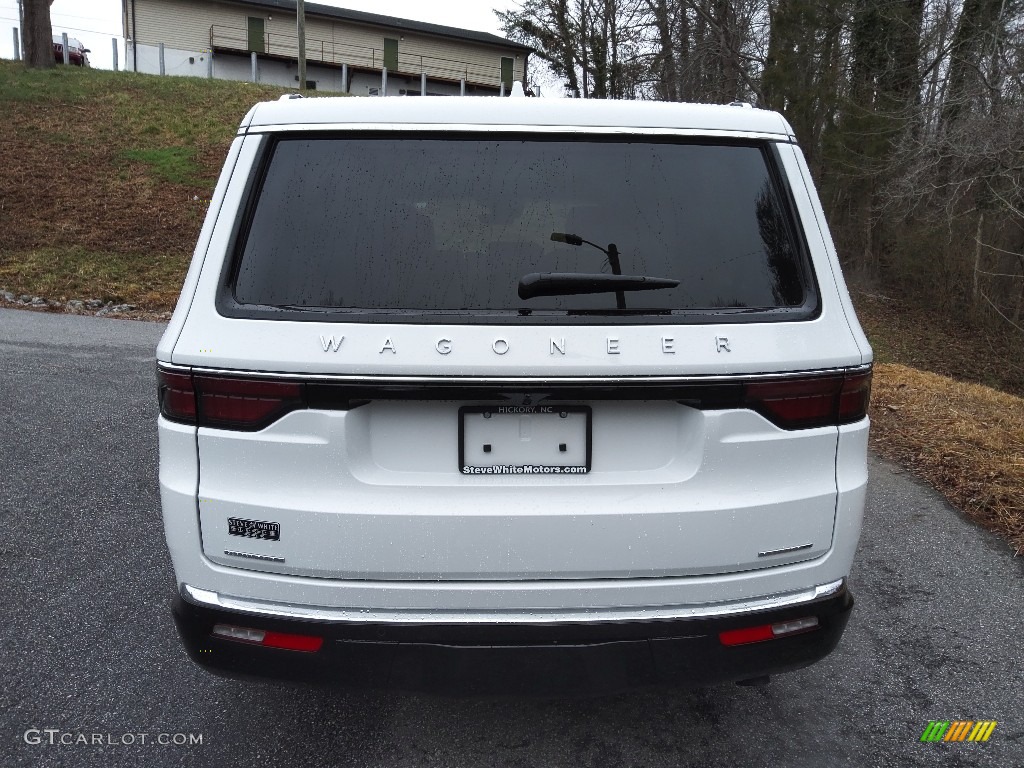 Bright White 2023 Jeep Wagoneer Series III 4x4 Exterior Photo #145570092