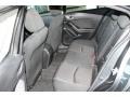 2016 Mazda MAZDA3 Black Interior Rear Seat Photo