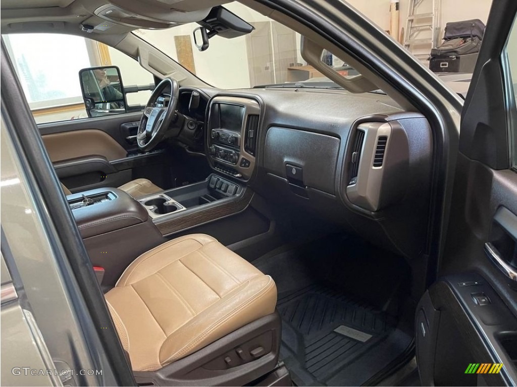 Cocoa/­Dark Sand Interior 2017 GMC Sierra 3500HD Denali Crew Cab 4x4 Photo #145570695