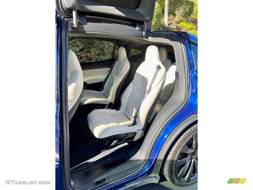2022 Tesla Model X AWD Rear Seat Photo #145570943