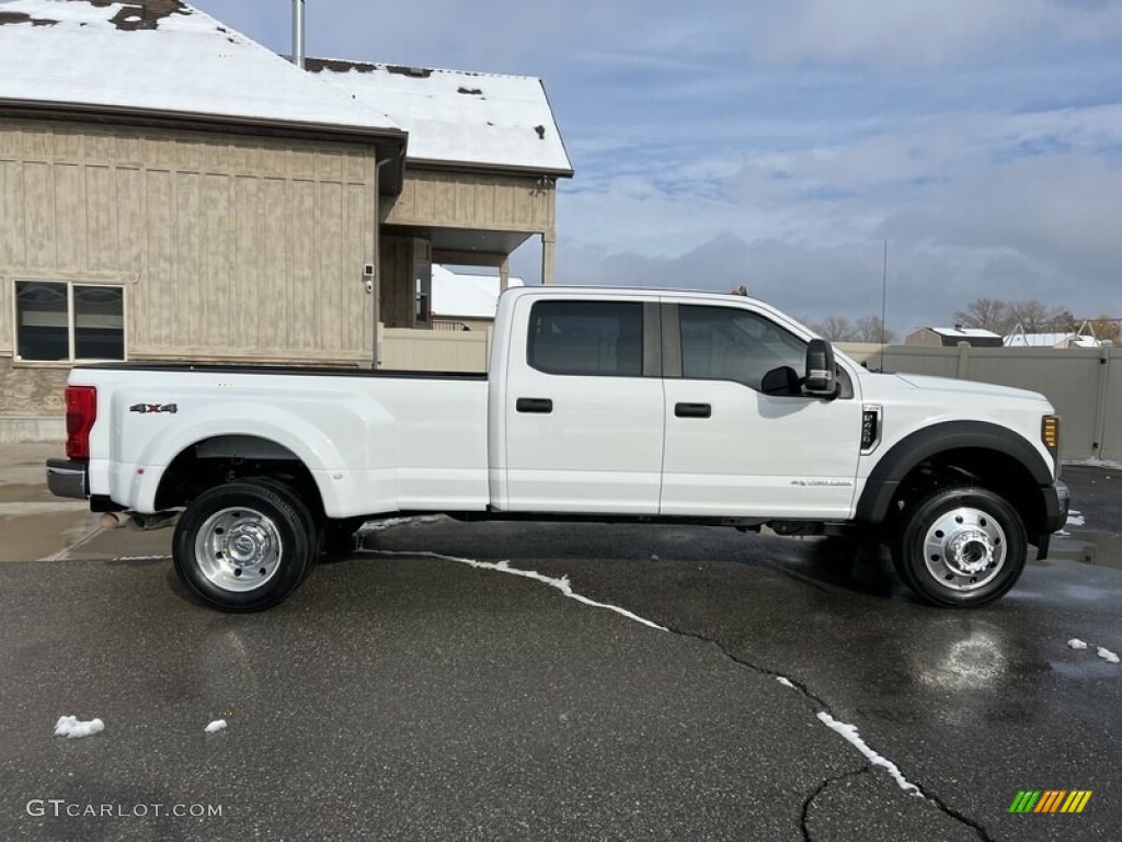 Oxford White 2019 Ford F450 Super Duty XL Crew Cab 4x4 Exterior Photo #145571259