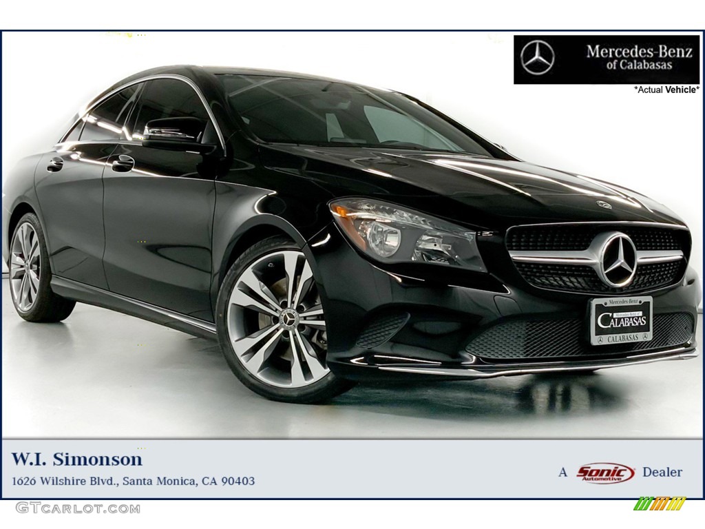 2019 CLA 250 Coupe - Night Black / Black photo #1