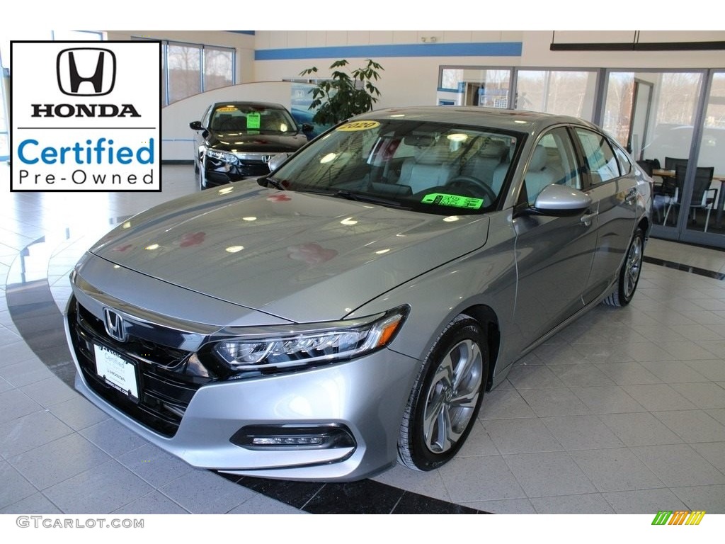 2020 Accord EX Sedan - Lunar Silver Metallic / Gray photo #1