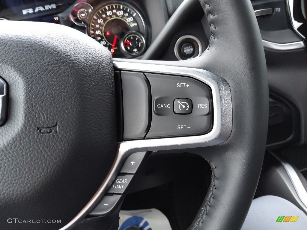 2023 Ram 2500 Big Horn Crew Cab 4x4 Black Steering Wheel Photo #145571673