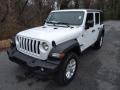 Bright White - Wrangler Unlimited Sport 4x4 Photo No. 2