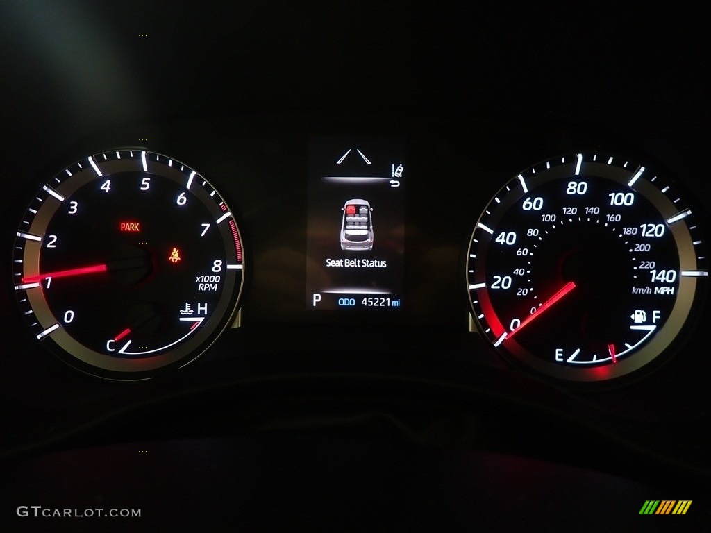 2020 Highlander LE AWD - Blizzard White Pearl / Gray photo #25