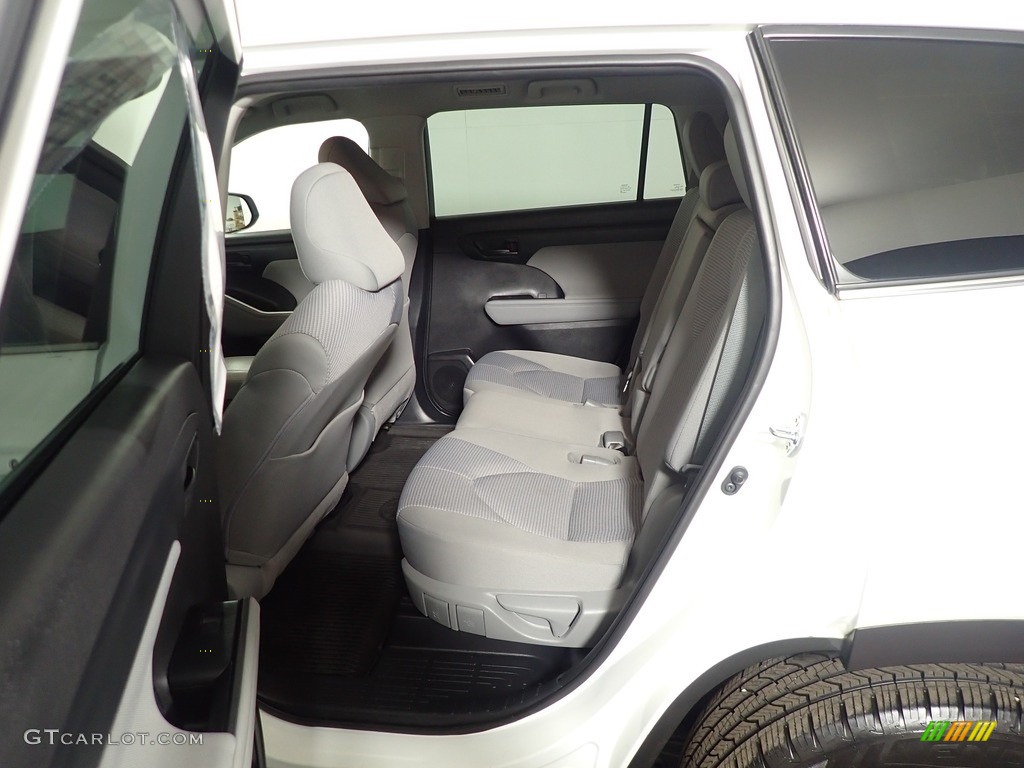 2020 Highlander LE AWD - Blizzard White Pearl / Gray photo #32