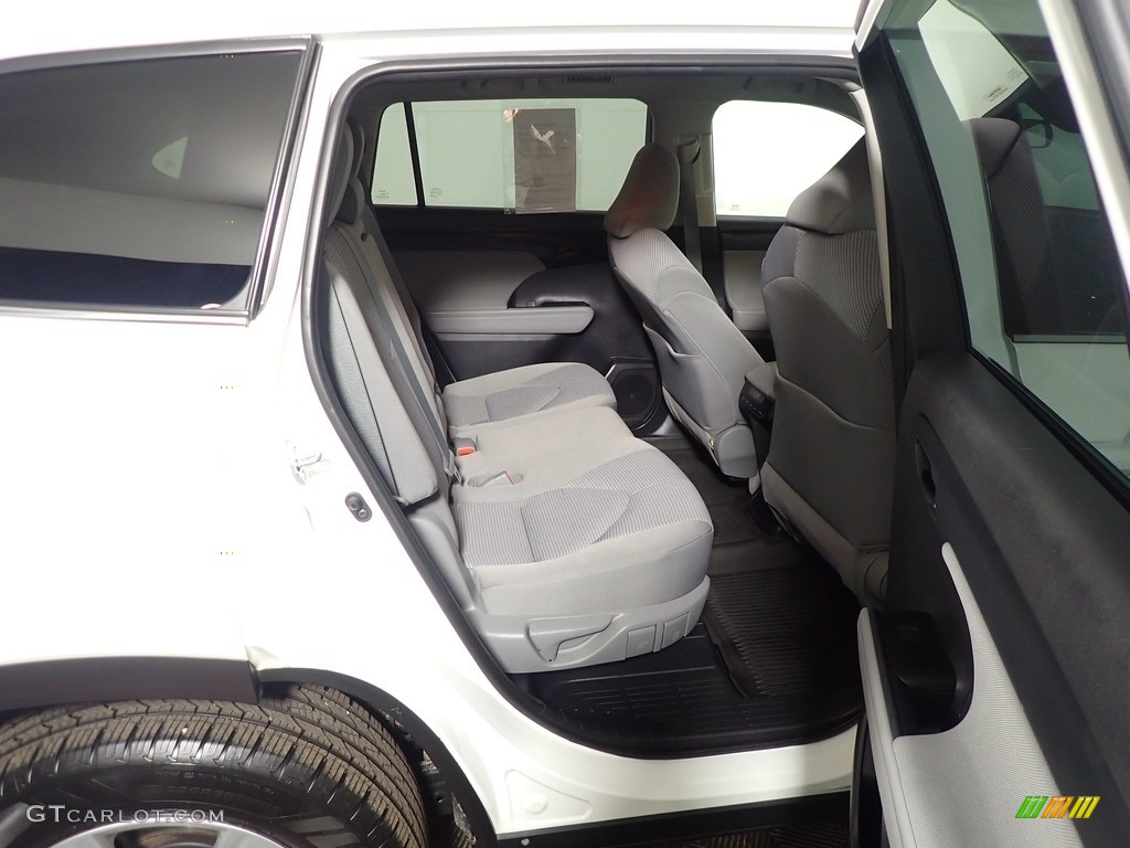 2020 Highlander LE AWD - Blizzard White Pearl / Gray photo #34