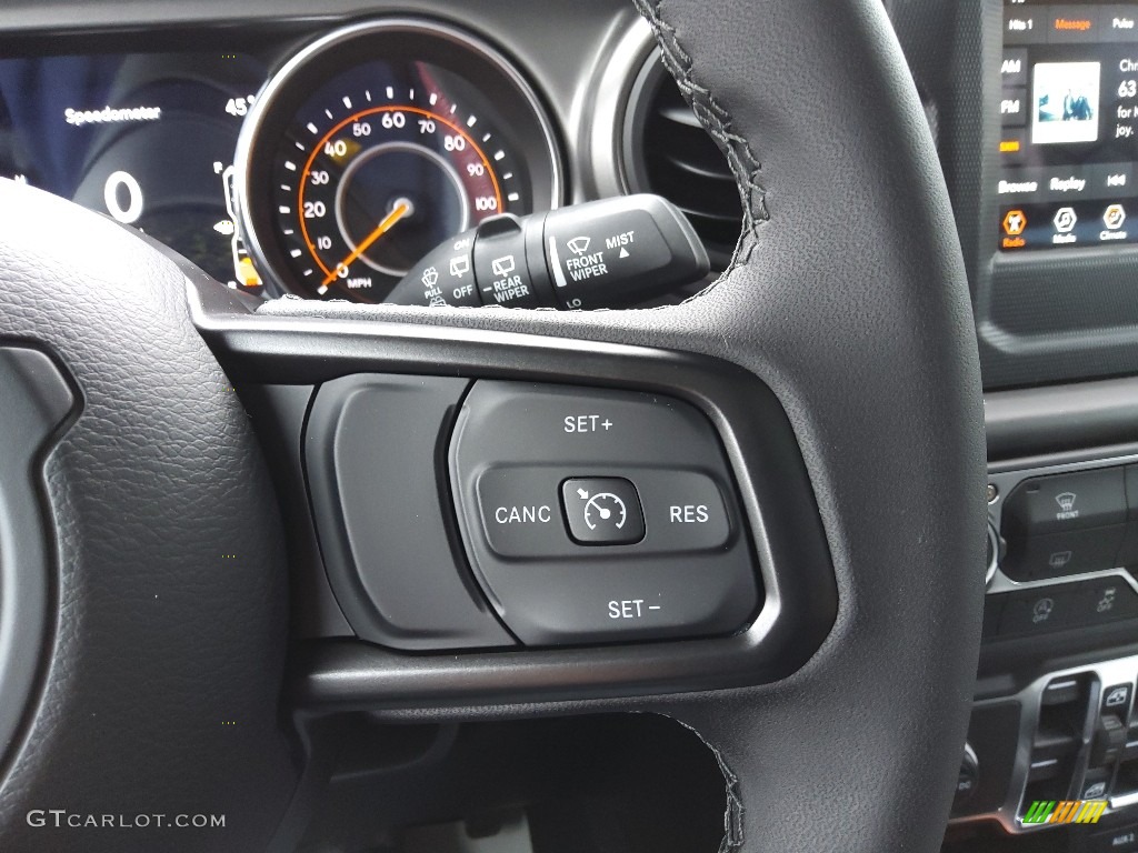 2023 Jeep Wrangler Unlimited Sport 4x4 Black Steering Wheel Photo #145572324
