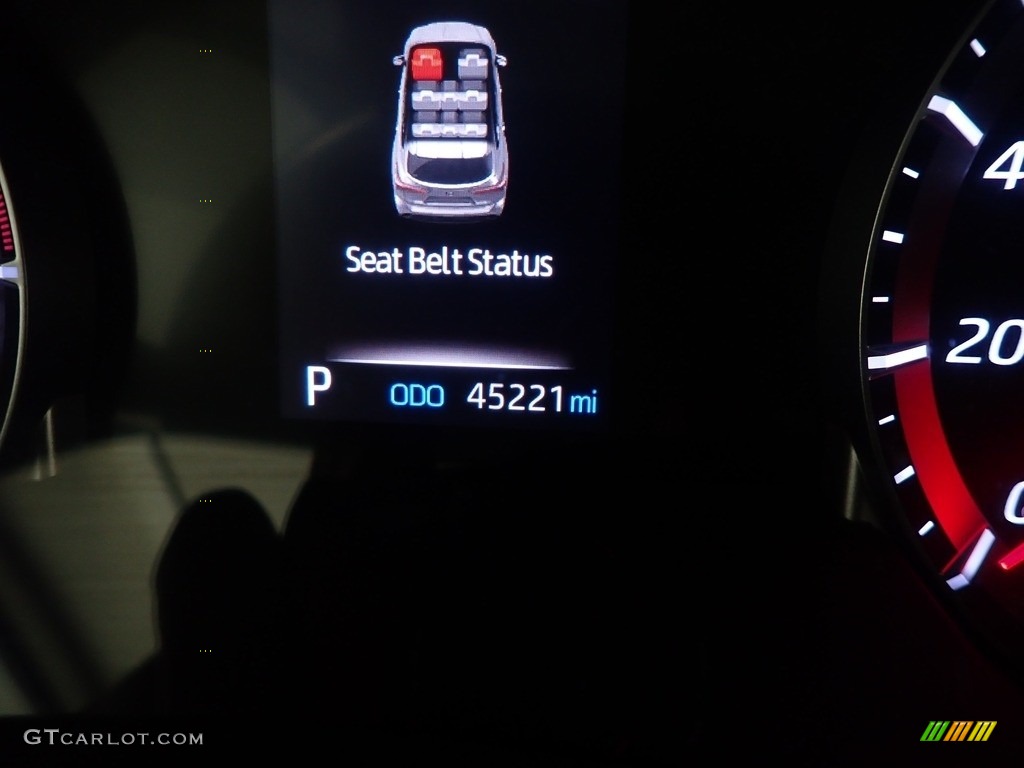 2020 Highlander LE AWD - Blizzard White Pearl / Gray photo #40