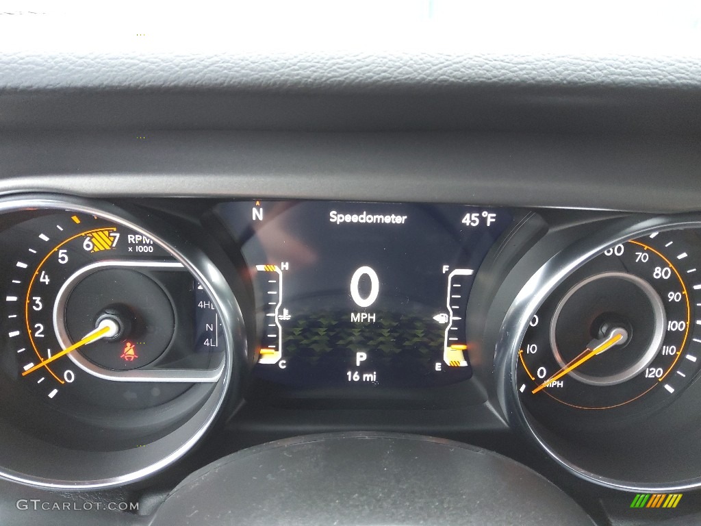 2023 Jeep Wrangler Unlimited Sport 4x4 Gauges Photo #145572345