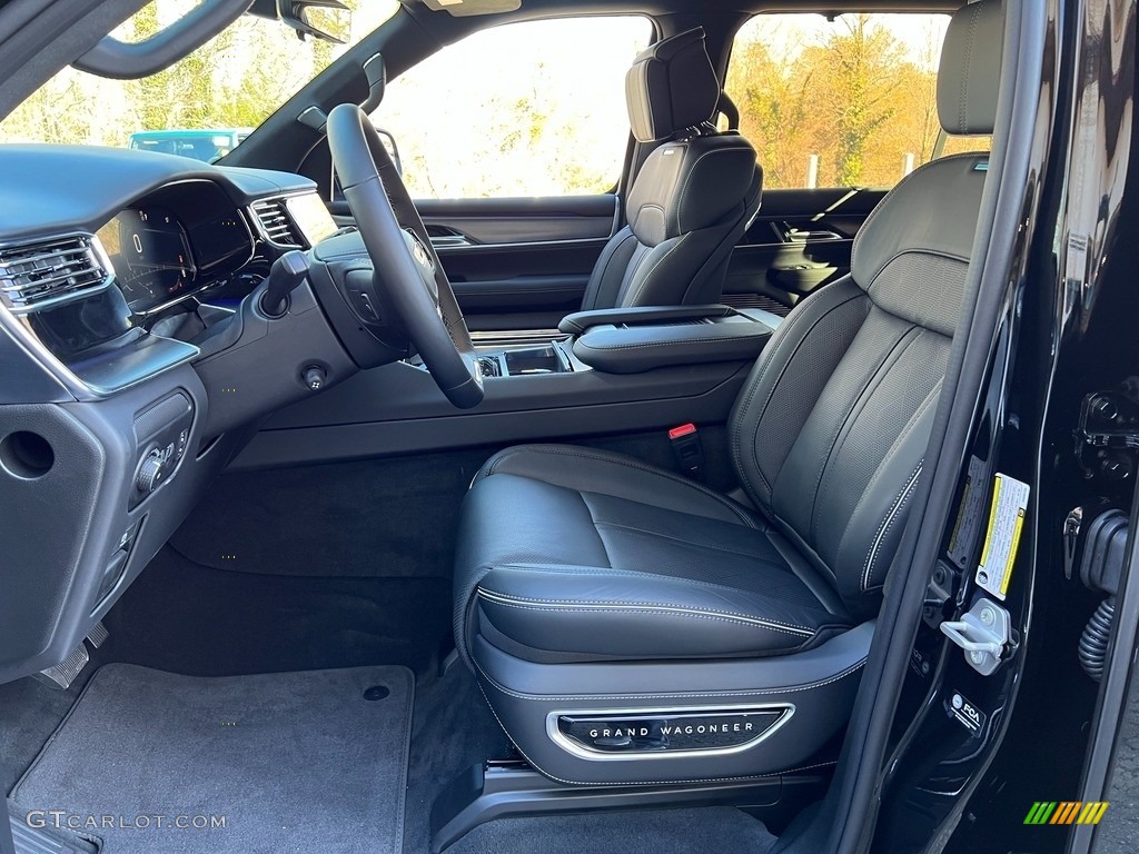 Global Black Interior 2023 Jeep Grand Wagoneer Obsidian 4x4 Photo #145572645
