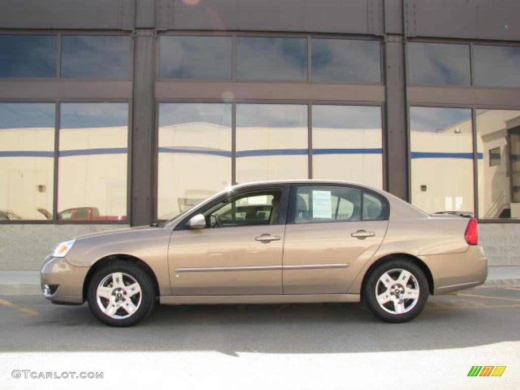 2007 Malibu LT Sedan - Amber Bronze Metallic / Cashmere Beige photo #1