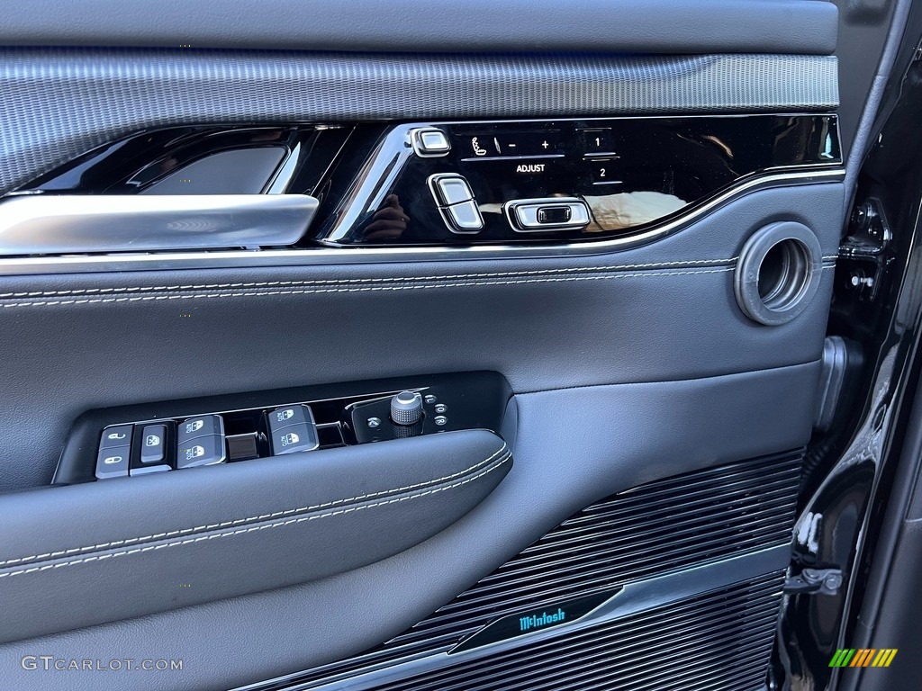 2023 Jeep Grand Wagoneer Obsidian 4x4 Global Black Door Panel Photo #145572666