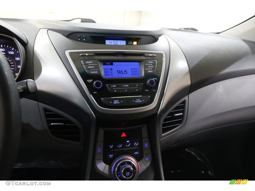 2013 Elantra GLS - Indigo Night / Gray photo #9