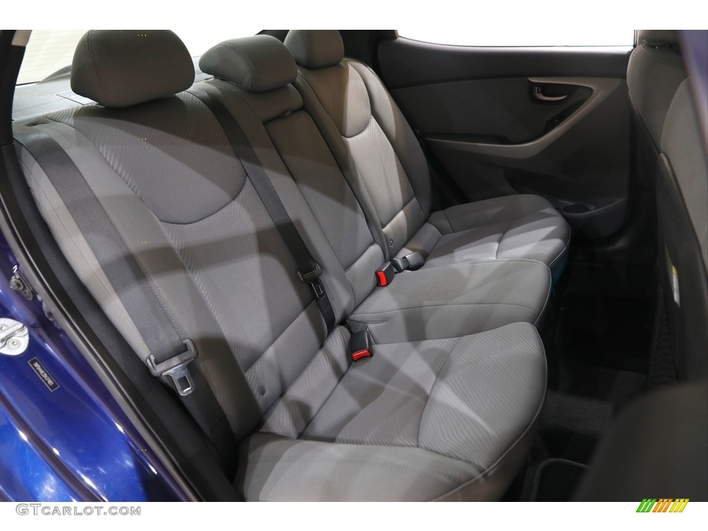 2013 Elantra GLS - Indigo Night / Gray photo #14