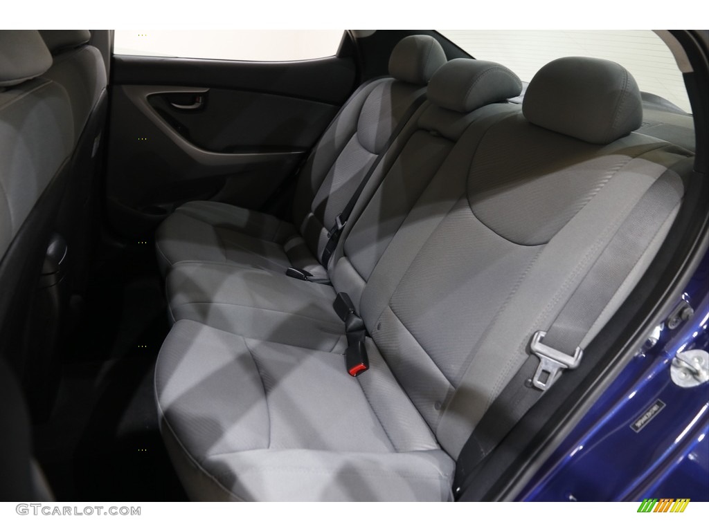 2013 Elantra GLS - Indigo Night / Gray photo #15