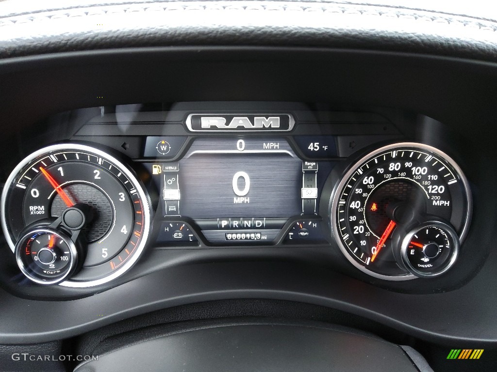 2023 Ram 2500 Laramie Mega Cab 4x4 Gauges Photo #145573595