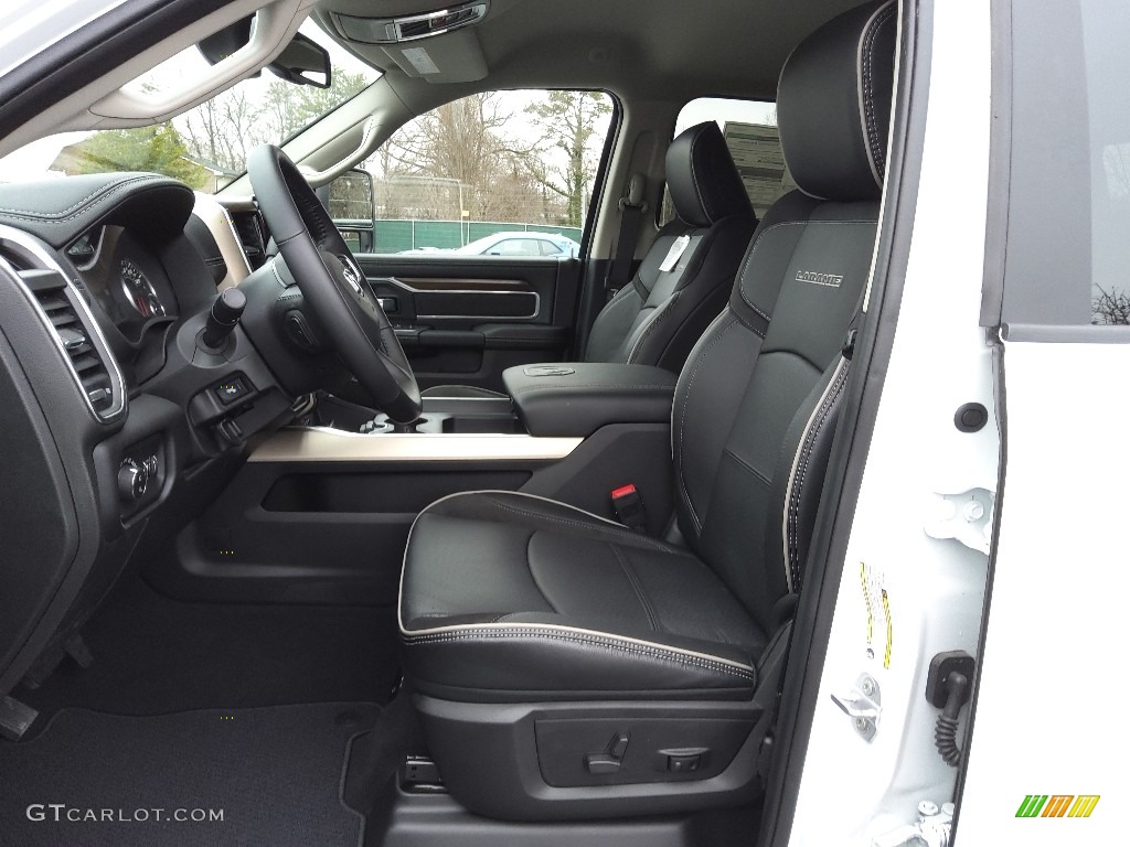 Black Interior 2023 Ram 2500 Laramie Mega Cab 4x4 Photo #145573701