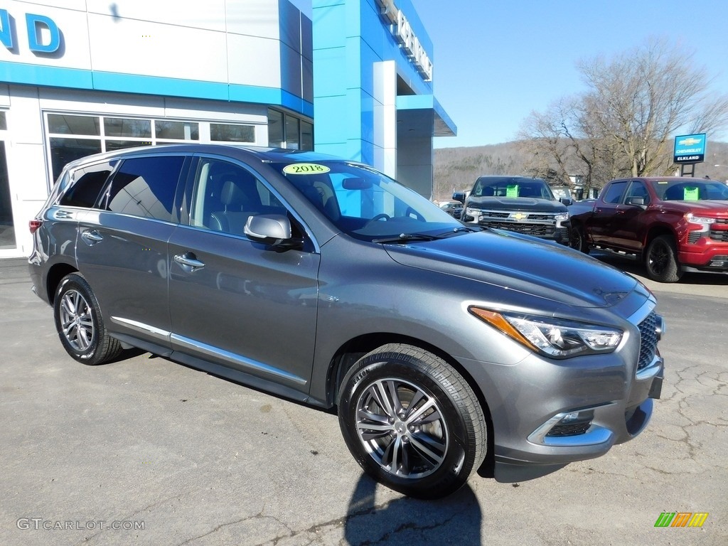 2018 QX60 3.5 AWD - Graphite Shadow / Graphite photo #5