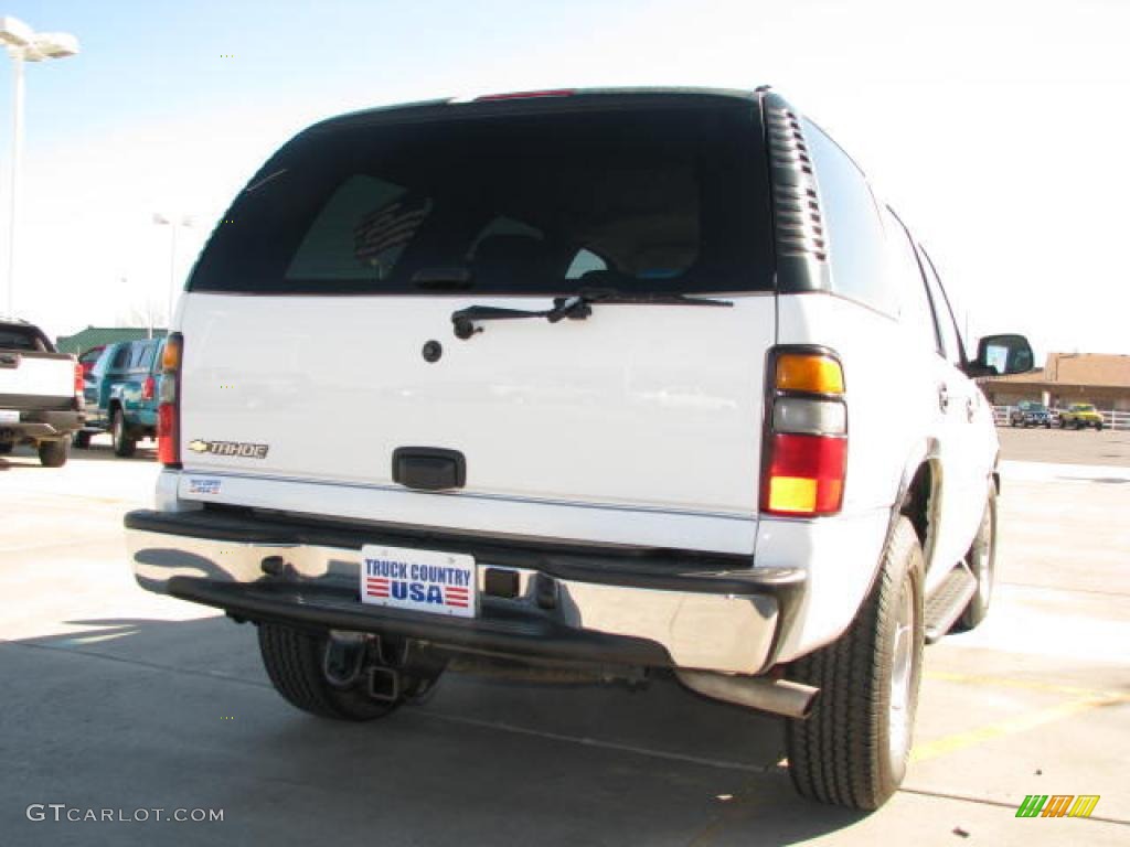 2006 Tahoe LS 4WD - Summit White / Gray/Dark Charcoal photo #5
