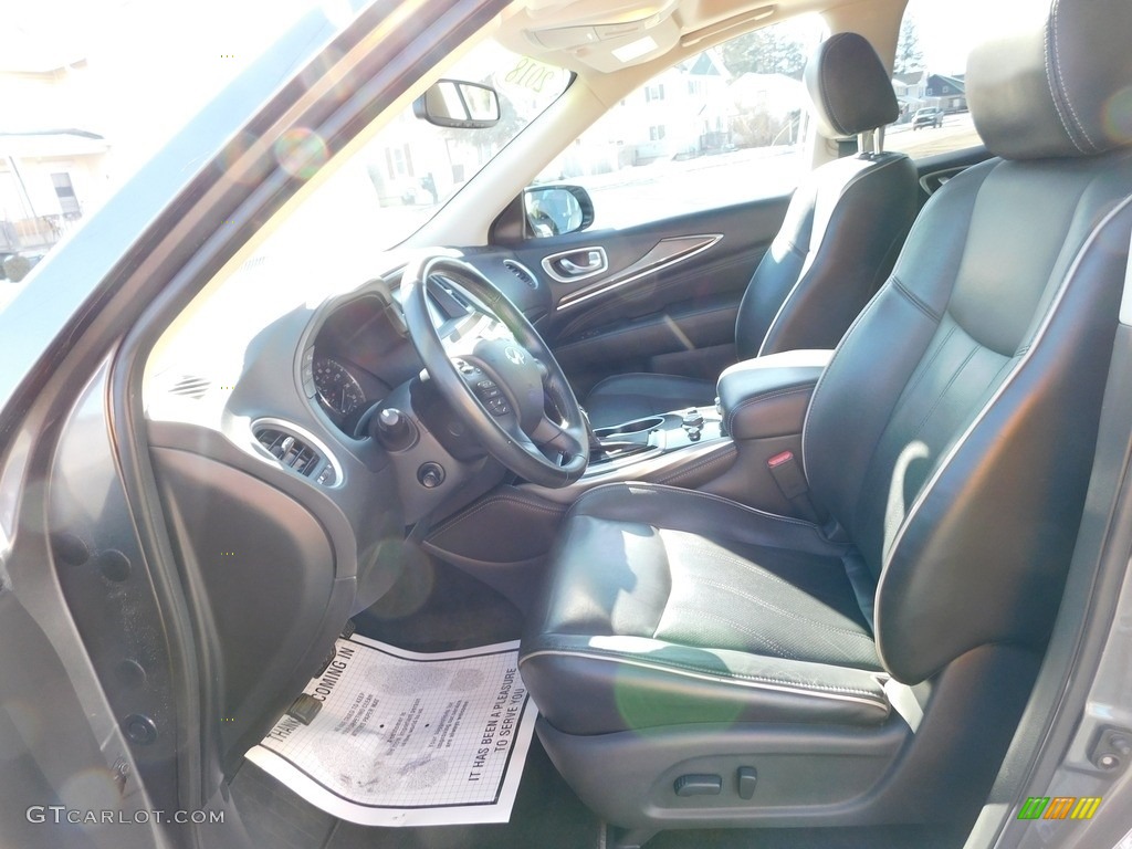 2018 QX60 3.5 AWD - Graphite Shadow / Graphite photo #20