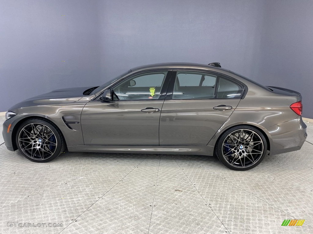 Champagne Quartz Metallic 2018 BMW M3 Sedan Exterior Photo #145574846